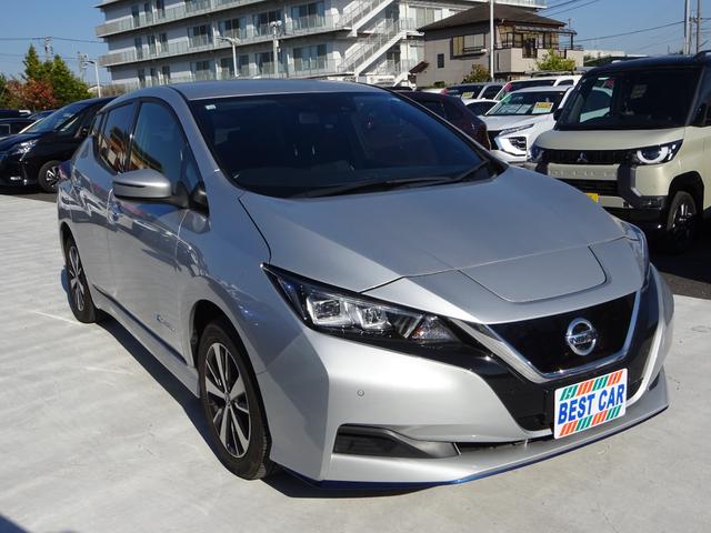 リーフ ｅ＋　Ｘ　純正９インチナビ　フルセグＴＶ　バックカメラ　ＥＴＣ２．０　Ｂｌｕｅｔｏｏｔｈ　ＵＳＢ　クルーズコントロール　レーンキープアシスト　ＬＥＤヘッドライト　オートライト　オートハイビーム　シートヒーター（7枚目）