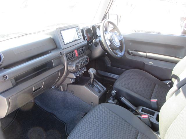ジムニー ＸＧ　４ＷＤ　ＫＥＮＷＯＯＤナビ　フルセグＴＶ　ヒルディセントコントロール　アイドリングストップ　キーレスエントリー　ＤＶＤ再生　Ｂｌｕｅｔｏｏｔｈ（44枚目）