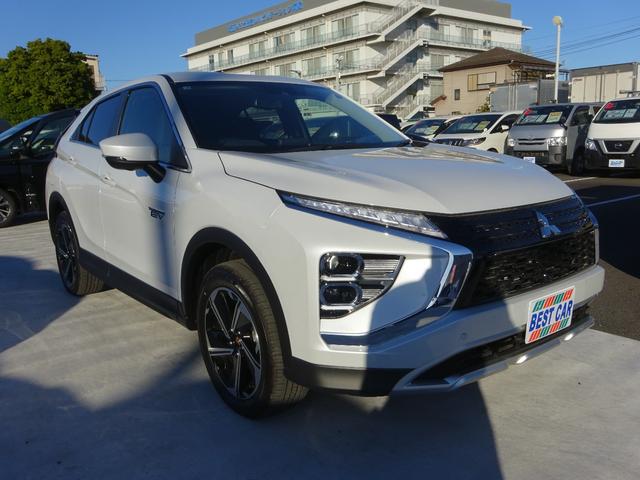 エクリプスクロスPHEV G 4WDマイパイロット 純正8インチナビ フルセグTV パワーバックドア アラウンドビューモニター Bluetooth USB レーンキープアシスト オートライト オートハイビーム シートヒーター(7枚目)