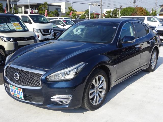 フーガハイブリッド ベースグレード レザーシート 純正ナビ フルセグTV アラウンドビューモニター ドライブレコーダー ETC Bluetooth DISC USB アダプティブクルーズコントロール レーンキープアシスト(6枚目)