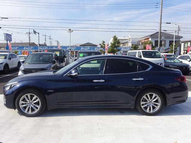 フーガハイブリッド ベースグレード レザーシート 純正ナビ フルセグTV アラウンドビューモニター ドライブレコーダー ETC Bluetooth DISC USB アダプティブクルーズコントロール レーンキープアシスト(9枚目)