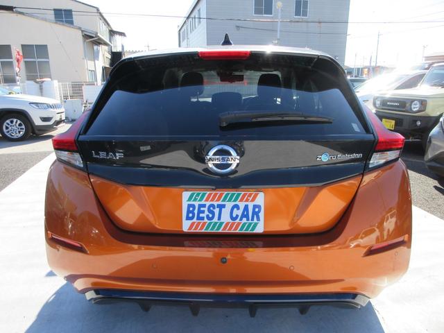 リーフ e+ G プロパイロット 純正9インチナビ フルセグTV 全周囲カメラ BOSEサウンド ドラレコ ETC ハーフレザーシート シートヒーター ステアリングヒーター LEDヘッドライト 急速充電 充電ケーブル(15枚目)