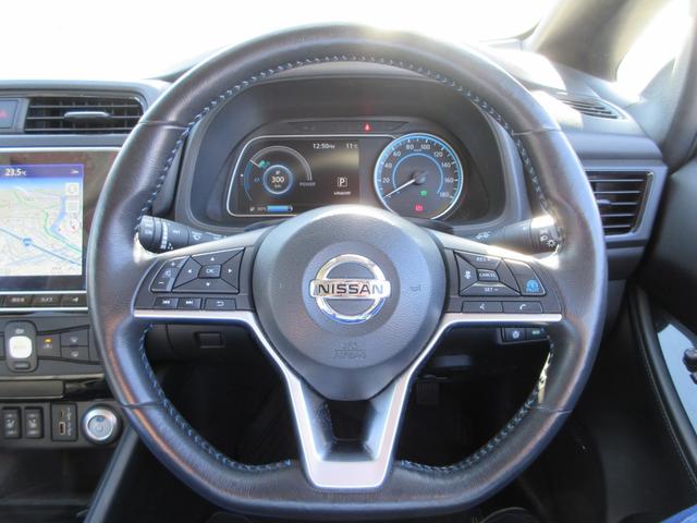 リーフ e+ G プロパイロット 純正9インチナビ フルセグTV 全周囲カメラ BOSEサウンド ドラレコ ETC ハーフレザーシート シートヒーター ステアリングヒーター LEDヘッドライト 急速充電 充電ケーブル(22枚目)