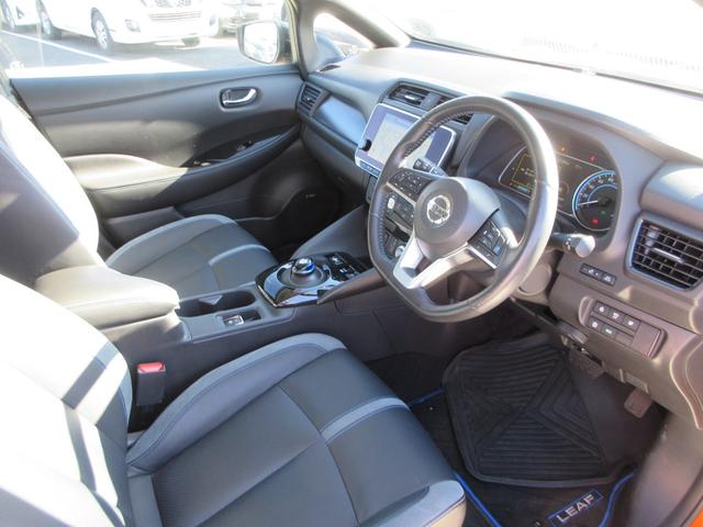 リーフ e+ G プロパイロット 純正9インチナビ フルセグTV 全周囲カメラ BOSEサウンド ドラレコ ETC ハーフレザーシート シートヒーター ステアリングヒーター LEDヘッドライト 急速充電 充電ケーブル(46枚目)