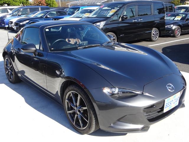 ロードスターＲＦ ＶＳ　レザーシート　ＢＯＳＥスピーカー　純正８．８インチナビ　フルセグＴＶ　バックカメラ　ドライブレコーダー　ＥＴＣ　Ｂｌｕｅｔｏｏｔｈ　ＤＩＳＣ　ＵＳＢ　ブラインドスポットモニター　レーンキープアシスト（7枚目）