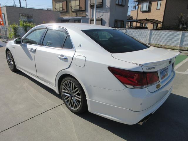 クラウンハイブリッド アスリートＳ　ストラーダナビ　フルセグＴＶ　ドライブレコーダー　ＥＴＣ　クルーズコントロール　パワーシート　ＨＩＤヘッドランプ　フロントフォグ　純正１８インチＡＷ　スマートキー（16枚目）