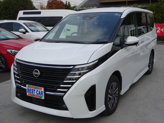 セレナ e-パワー ハイウェイスターV プロパイロット 純正9インチナビ フルセグTV 両側パワースライドドア アラウンドビューモニター ETC2.0 ブラインドスポットモニター レーンキープアシスト デジタルインナーミラー 寒冷地仕様(6枚目)