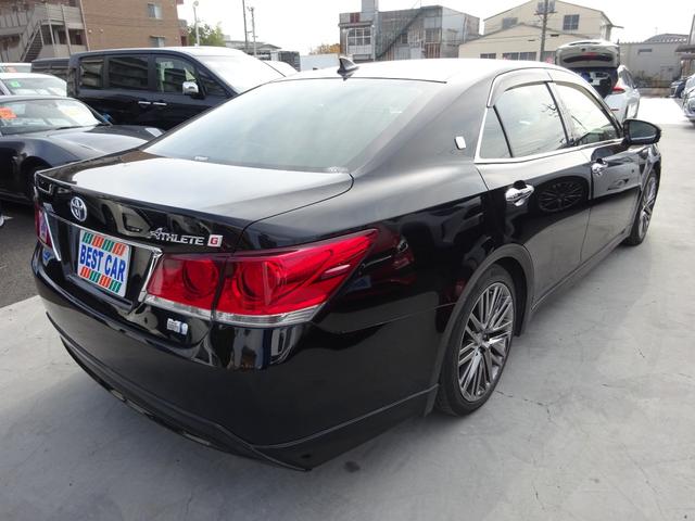 クラウンハイブリッド アスリートＧ　レザーシート　純正ナビ　フルセグＴＶ　バックカメラ　ドライブレコーダー　ＥＴＣ　Ｂｌｕｅｔｏｏｔｈ　ＤＩＳＣ　ＵＳＢ　クルーズコントロール　メモリー付きパワーシート　オートライト　オートハイビーム（13枚目）