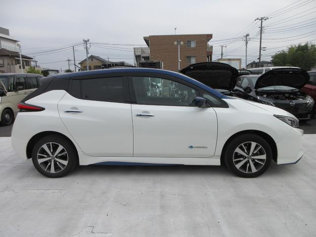 リーフ e+ X プロパイロット 純正ナビ フルセグTV 全周囲カメラ ドラレコ ETC シートヒーター ステアリングヒーター LEDヘッドライト 純正16インチAW インテリジェントキー 急速充電 充電ケーブル(13枚目)