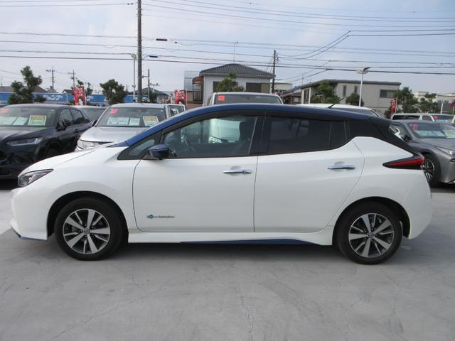 リーフ e+ X プロパイロット 純正ナビ フルセグTV 全周囲カメラ ドラレコ ETC シートヒーター ステアリングヒーター LEDヘッドライト 純正16インチAW インテリジェントキー 急速充電 充電ケーブル(14枚目)