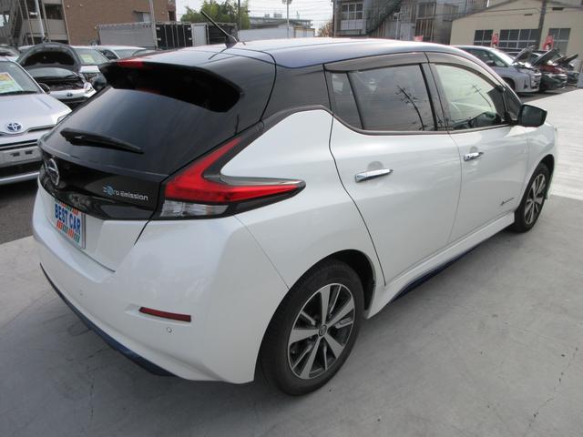 リーフ e+ X プロパイロット 純正ナビ フルセグTV 全周囲カメラ ドラレコ ETC シートヒーター ステアリングヒーター LEDヘッドライト 純正16インチAW インテリジェントキー 急速充電 充電ケーブル(17枚目)