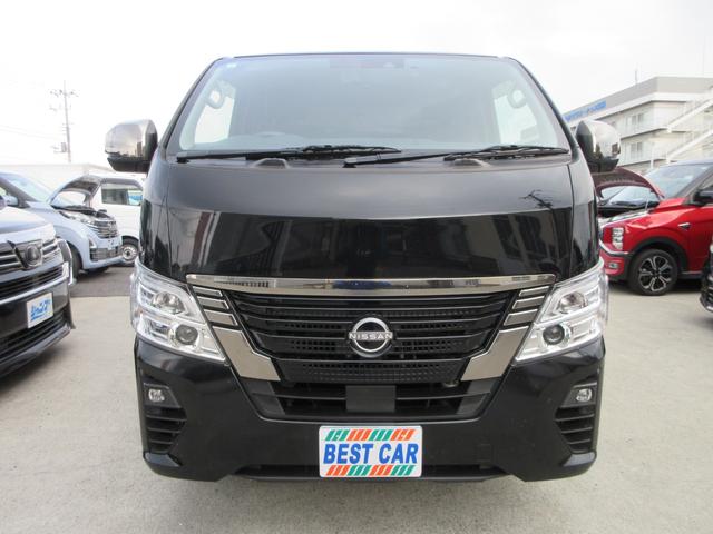 キャラバン ロンググランドプレミアムGX 純正ディスプレイオーディオ 全周囲カメラ ドラレコ ETC 両側スライドドア リアヒーター リアクーラー インテリジェントルームミラー エマージェンシーブレーキ 電動格納ドアミラー インテリキー(5枚目)