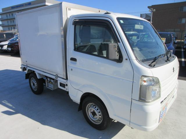 キャリイトラック 　冷凍冷蔵車　－５℃設定　サーモキング製　スライドドア　木製スノコ　５ＭＴ車　キーレスエントリー（6枚目）