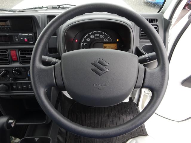 キャリイトラック 　４ＷＤ　冷蔵冷凍車　－５度設定　サーモキング製　スライドドア　オートライト　運転席助手席エアバック（23枚目）