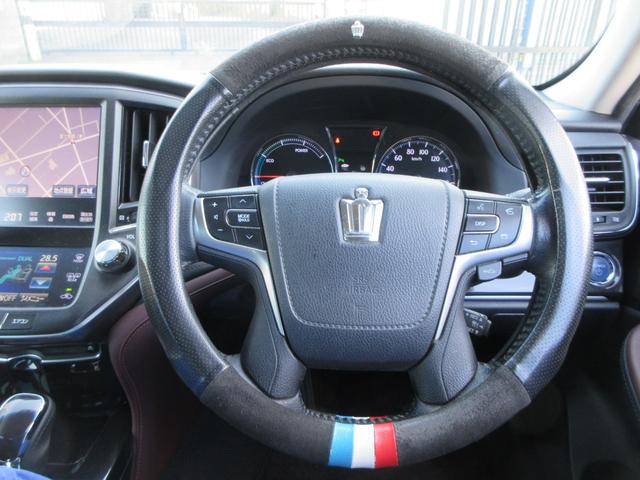 クラウンハイブリッド アスリートS 純正8インチナビ フルセグTV 全周囲カメラ レーダークルーズコントロール ドラレコ ETC パワーシート シートヒーター ステアリングヒーター 純正18インチAW スマートキー Bluetooth(20枚目)