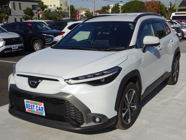 カローラクロス ハイブリッド Z トヨタセーフティセンス 純正10.5インチナビ フルセグTV パワーバックドア アラウンドビューモニター ETC2.0 Bluetooth USB アダプティブクルーズコントロール(6枚目)