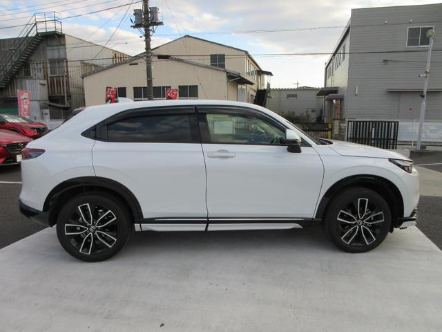 ヴェゼル e:HEV Z 純正エアロ 純正9インチナビフルセグTV バックカメラ パワーバックドア アダプティブクルーズコントロール パドルシフト ドラレコ ETC ハーフレザーシート シートヒーター LEDヘッドライト(13枚目)