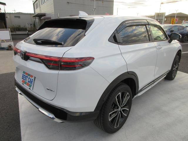 ヴェゼル e:HEV Z 純正エアロ 純正9インチナビフルセグTV バックカメラ パワーバックドア アダプティブクルーズコントロール パドルシフト ドラレコ ETC ハーフレザーシート シートヒーター LEDヘッドライト(17枚目)