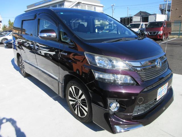 ヴェルファイアハイブリッド ZR 4WD モデリスタエアロ 純正8インチナビ フルセグTVバックカメラ 後席フリップダウンモニター 両側パワースライドドア パワーバックドア クルーズコントロール ETC ウッドコンビハンドル(6枚目)