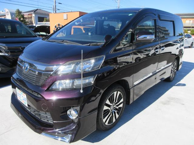 ヴェルファイアハイブリッド ZR 4WD モデリスタエアロ 純正8インチナビ フルセグTVバックカメラ 後席フリップダウンモニター 両側パワースライドドア パワーバックドア クルーズコントロール ETC ウッドコンビハンドル(7枚目)