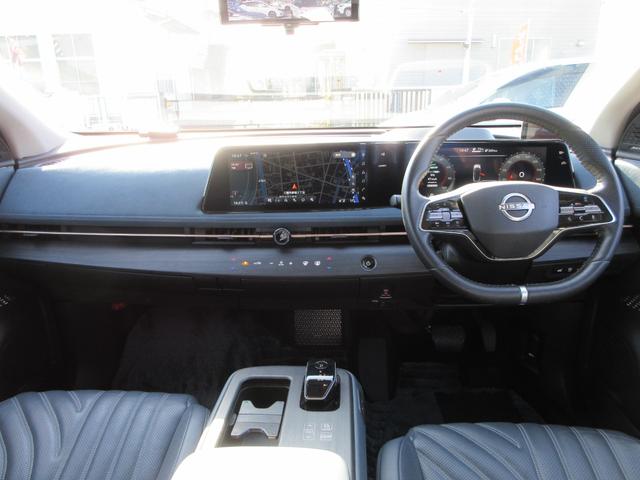 アリア Ｂ９　ｅ－４ＯＲＣＥ　リミテッド　４ＷＤ　プロパイロット　サンルーフ　レザーシート　純正１２．３インチナビ　フルセグＴＶ　全周囲カメラ　ＢＯＳＥサウンド　パワーバックドア　ドラレコ　ＥＴＣ　シートヒーター　パワーシート　充電ケーブル（55枚目）