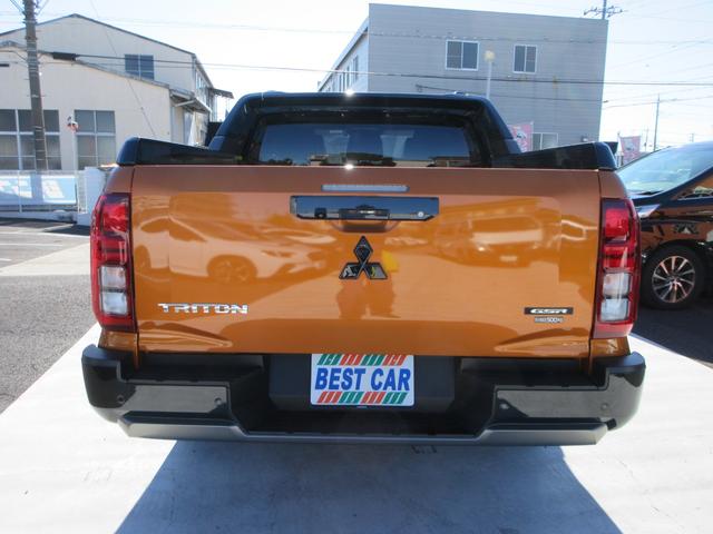 トライトン GSR 4WD レザーシート 純正9インチナビ フルセグTV 全周囲カメラ レーダークルーズコントロール ETC ブラインドスポットモニター シートヒーター ステアリングヒーター パワーシート 社外バグガード(15枚目)
