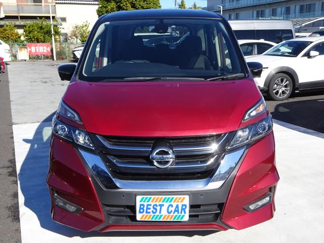 セレナ ハイウェイスター アルパインナビ フルセグTV 後席フリップダウンモニター 両側パワースライドドア アラウンドビューモニター ドライブレコーダー ETC Bluetooth DISC USB クルーズコントロール(5枚目)