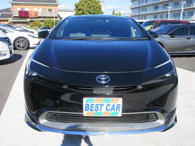 プリウス Ｚ　モデリスタエアロ　サンルーフ　レザーシート　純正１２．３インチナビフルセグＴＶ　全周囲カメラ　パワーバックドア　レーダークルーズコントロール　ＥＴＣ　シートヒーター　パワーシート　ステアリングヒーター（5枚目）