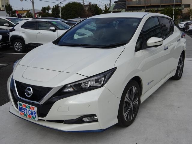 リーフ e+ G プロパイロット BOSEスピーカー 純正ナビ フルセグTV アラウンドビューモニター ドライブレコーダー ETC Bluetooth DISC USB ブラインドスポットモニター レーンキープアシスト(6枚目)