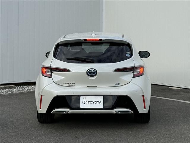 カローラスポーツ ハイブリッドG Z サイドエアバック 前後誤発進抑制 盗難防止 スマートキーシステム Bモニ オートクルーズ LEDライト 1オーナー車 エアバック オートエアコン 地デジ ナビTV AW デュアルエアバッグ 整備記録簿(2枚目)