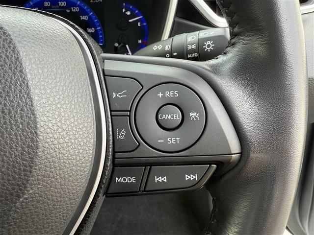 カローラスポーツ ハイブリッドG Z サイドエアバック 前後誤発進抑制 盗難防止 スマートキーシステム Bモニ オートクルーズ LEDライト 1オーナー車 エアバック オートエアコン 地デジ ナビTV AW デュアルエアバッグ 整備記録簿(13枚目)