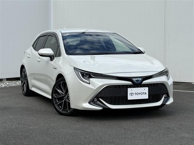 カローラスポーツ ハイブリッドG Z サイドエアバック 前後誤発進抑制 盗難防止 スマートキーシステム Bモニ オートクルーズ LEDライト 1オーナー車 エアバック オートエアコン 地デジ ナビTV AW デュアルエアバッグ 整備記録簿(28枚目)