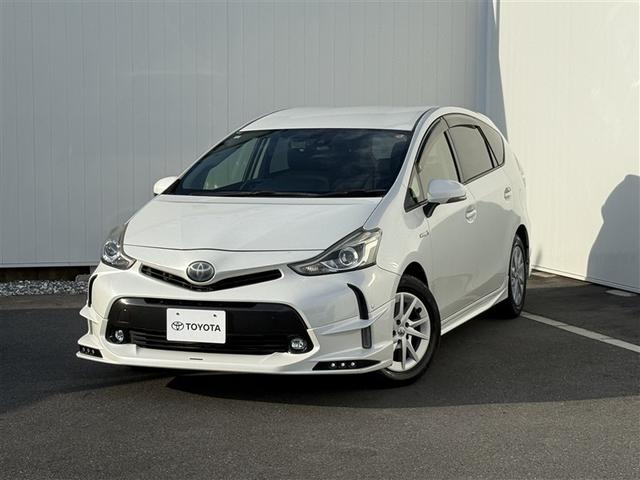 プリウスα G HDDナビゲーションシステム TSS Bモニタ エアバッグ ABS 地デジTV Wエアバック TVナビ フルオートエアコン 定期点検記録簿 パワーステアリング AW パワーウインドウ サイドSRS(3枚目)