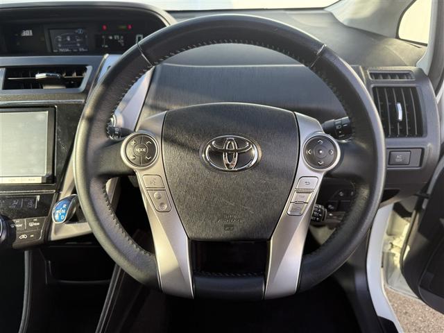 プリウスα G HDDナビゲーションシステム TSS Bモニタ エアバッグ ABS 地デジTV Wエアバック TVナビ フルオートエアコン 定期点検記録簿 パワーステアリング AW パワーウインドウ サイドSRS(10枚目)