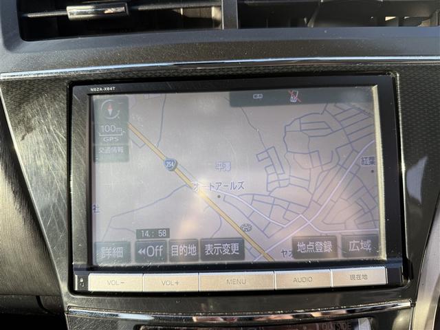 プリウスα G HDDナビゲーションシステム TSS Bモニタ エアバッグ ABS 地デジTV Wエアバック TVナビ フルオートエアコン 定期点検記録簿 パワーステアリング AW パワーウインドウ サイドSRS(13枚目)