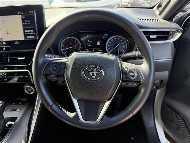 ハリアー Ｚ　レザーパッケージ　スマキ　追突防止　フルセグテレビ　バックモニター　本革シート　アルミ　横滑り防止機能　Ｐシート　整備記録簿　オートクルーズコントロール　ＬＥＤヘッドライト　盗難防止システム　エアコン　エアバッグ（12枚目）