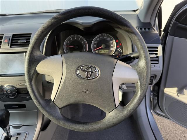 カローラアクシオ G エアバッグ 点検記録簿 キーレス ワンセグテレビ PS PW ABS Wエアバッグ オートエアコン(11枚目)