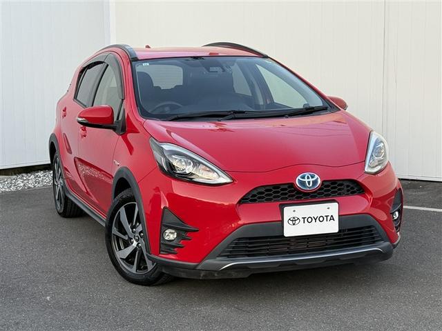 アクア クロスオーバー　Ｂカメラ　地デジ　イモビライザー　ナビＴＶ　エアコン　１オ－ナ－　ＥＳＣ　記録簿　アルミホイール　キーフリー　ＤＶＤ再生可　ＥＴＣ　パワーステアリング　パワーウィンドウ　メモリーナビ　ＡＢＳ（29枚目）