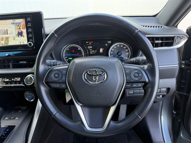 ハリアーハイブリッド Ｇ　リヤカメラ　衝突軽減装置　ＬＥＤライト　電動シート　フルセグＴＶ　アルミホイール　盗難防止装置　オートエアコン　スマートキー　キーレス　横滑り防止　ナビＴＶ　記録簿　エアバッグ　４ＷＤ　メモリーナビ（15枚目）