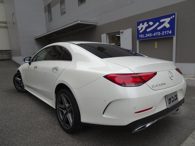 ＣＬＳ２２０ｄ　スポーツ　エクスクルーシブパッケージ　１オーナー禁煙車　正規ディーラー記録簿８枚完備　走行１９４５２Ｋ　ＨＤＤナビＴＶ　Ｂカメラ　前後センサー　全周囲カメラ　黒革シートヒーター　サンルーフ　ベンチレーション　ＨＵＤ　エアサス　電動ゲート(5枚目)