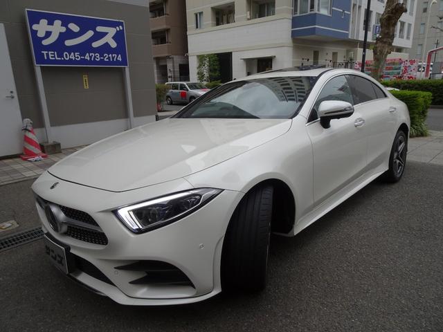 ＣＬＳ２２０ｄ　スポーツ　エクスクルーシブパッケージ　１オーナー禁煙車　正規ディーラー記録簿８枚完備　走行１９４５２Ｋ　ＨＤＤナビＴＶ　Ｂカメラ　前後センサー　全周囲カメラ　黒革シートヒーター　サンルーフ　ベンチレーション　ＨＵＤ　エアサス　電動ゲート(6枚目)