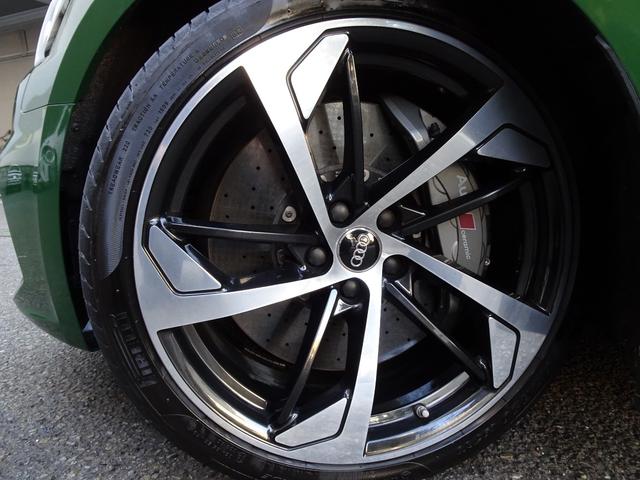 ＲＳ５スポーツバック ベースグレード　禁煙車　正規ディーラー記録簿３枚完備　ソノマグリーンＭ色　ＨＤＤナビ　フルセグＴＶ　Ｂカメラ　前後センサー　全周囲カメラ　黒革ヒーター　電動ゲート　ドラレコ　スペアキー　ＥＴＣ　ＨＵＤ　レーダー　ＣＤ（18枚目）
