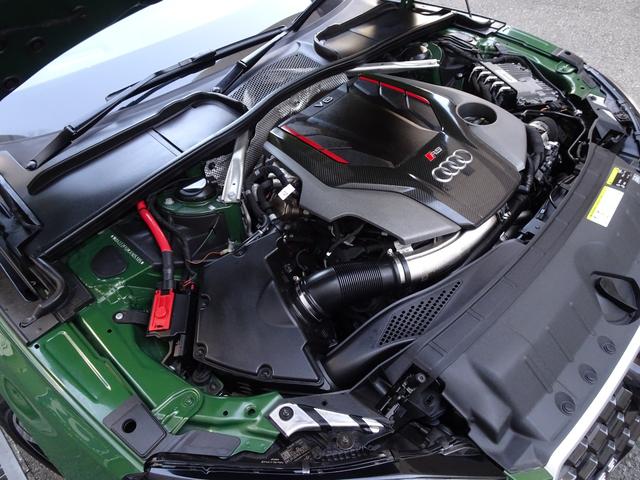 ＲＳ５スポーツバック ベースグレード　禁煙車　正規ディーラー記録簿３枚完備　ソノマグリーンＭ色　ＨＤＤナビ　フルセグＴＶ　Ｂカメラ　前後センサー　全周囲カメラ　黒革ヒーター　電動ゲート　ドラレコ　スペアキー　ＥＴＣ　ＨＵＤ　レーダー　ＣＤ（38枚目）