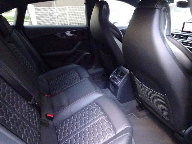 ＲＳ５スポーツバック ベースグレード　禁煙車　正規ディーラー記録簿３枚完備　ソノマグリーンＭ色　ＨＤＤナビ　フルセグＴＶ　Ｂカメラ　前後センサー　全周囲カメラ　黒革ヒーター　電動ゲート　ドラレコ　スペアキー　ＥＴＣ　ＨＵＤ　レーダー　ＣＤ（54枚目）