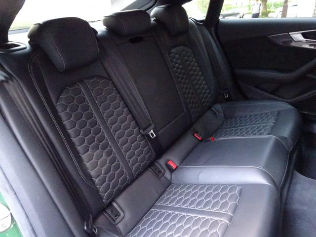 ＲＳ５スポーツバック ベースグレード　禁煙車　正規ディーラー記録簿３枚完備　ソノマグリーンＭ色　ＨＤＤナビ　フルセグＴＶ　Ｂカメラ　前後センサー　全周囲カメラ　黒革ヒーター　電動ゲート　ドラレコ　スペアキー　ＥＴＣ　ＨＵＤ　レーダー　ＣＤ（56枚目）