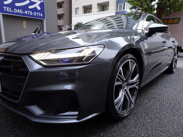 Ａ７スポーツバック ５５ＴＦＳＩクワトロ　Ｓライン　１オーナー禁煙車　正規ディーラー記録簿７枚完備　ガレージ保管車　走行３４９１１Ｋ　デイトナグレーＭ色　ＨＤＤナビ　ＴＶキャンセラー　本革ヒーター　ソフトクローズドア　電動ゲート　純正ＯＰ２１インチＡＷ（10枚目）