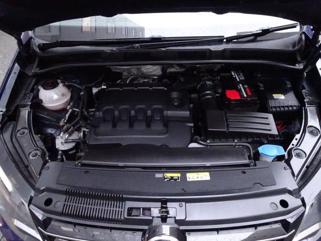 シャラン TDI ハイライン 正規ディーラー下取車 1オーナー禁煙車 正規ディーラー記録簿3枚完備 ガレージ保管車 純正ナビTV バックカメラ 前後センサー 電動ゲート ACC BLIS スペアキー 半革ヒーター ETC 17AW(43枚目)
