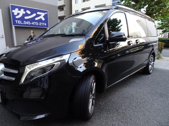 Ｖクラス Ｖ２２０ｄ　マルコポーロホライゾン　正規ディーラー下取車　１オーナー　メンテナンス記録簿４枚完備　車検９年６月２３日迄有り　ＨＤＤナビフルセグＴＶ　バックカメラ　前後センサー　全周囲カメラ　電動ゲート　マットレス未使用　スペアキー　黒革（10枚目）