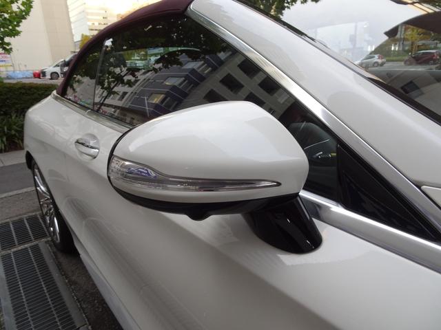 Sクラス S550 カブリオレ 禁煙車 車検整備付き フロントバンパー&フロントフェンダー&ボンネットプロテクションフィルム施工 AMG・S63前後バンパー パナメリカーナグリル HDDナビTV 全周囲カメラ 赤革 エアサス ACC(25枚目)