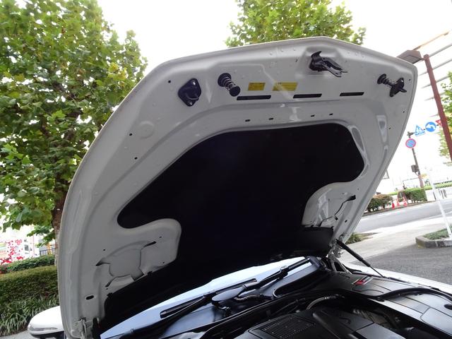 Sクラス S550 カブリオレ 禁煙車 車検整備付き フロントバンパー&フロントフェンダー&ボンネットプロテクションフィルム施工 AMG・S63前後バンパー パナメリカーナグリル HDDナビTV 全周囲カメラ 赤革 エアサス ACC(43枚目)